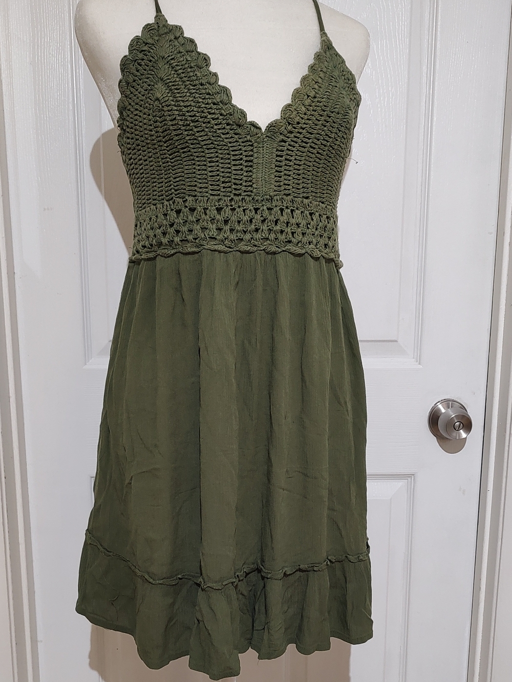 A Hint Of Blush Knit Top Summer Dress